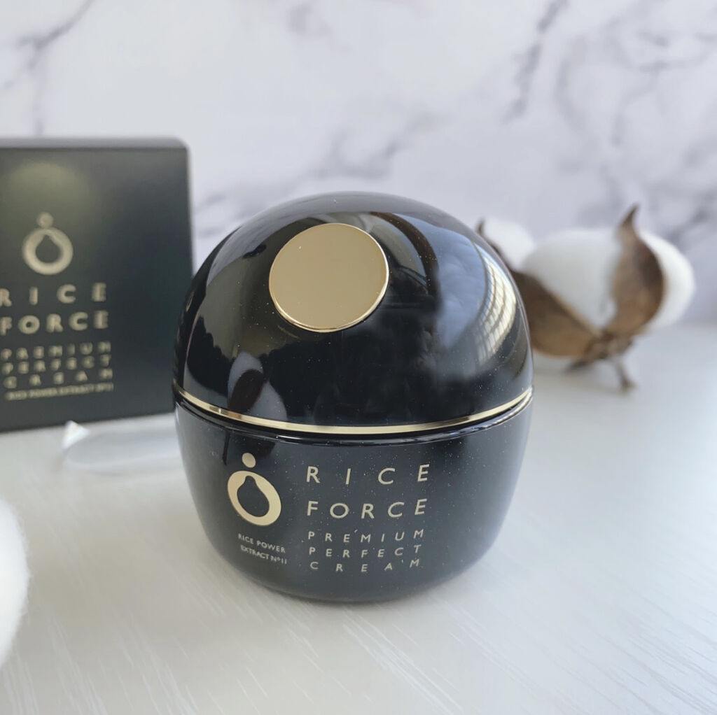 プレミアムパーフェクトクリーム/ライスフォース/フェイスクリームを使ったクチコミ（1枚目）
