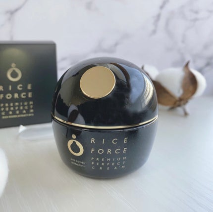 プレミアムパーフェクトクリーム/ライスフォース/フェイスクリームを使ったクチコミ(1枚目)