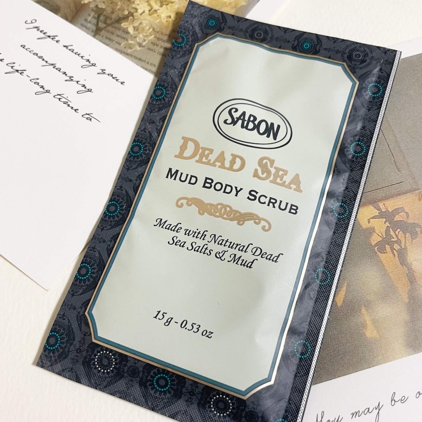 ブラック ボディスクラブ デッドシー/SABON/ボディスクラブを使ったクチコミ(1枚目)