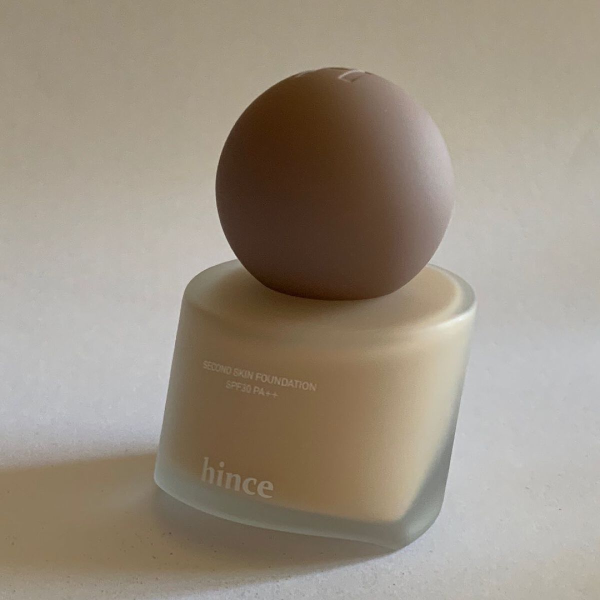 セカンドスキンファンデーション/hince/リキッドファンデーションを使ったクチコミ(2枚目)