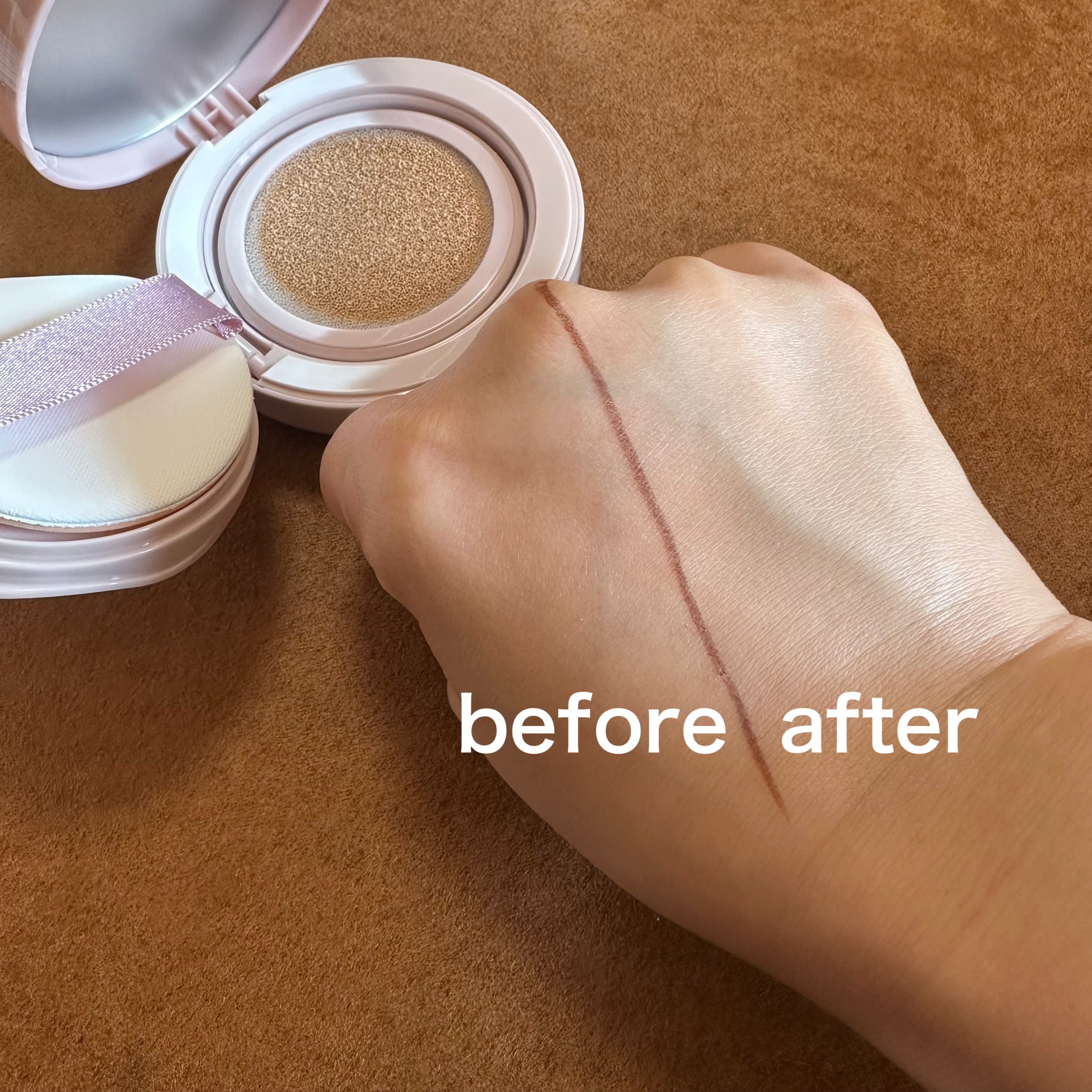 キス クッションパンチ/KiSS/クッションファンデーションを使ったクチコミ（3枚目）