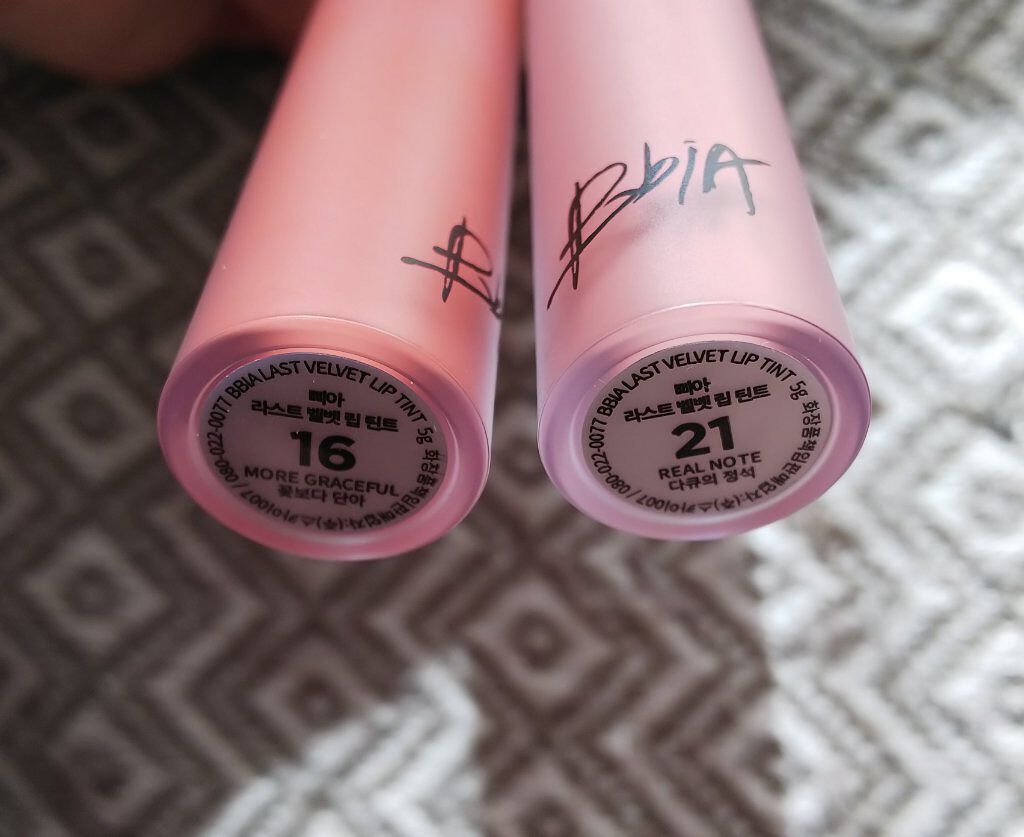 ラストベルベットティント/BBIA/リップティントを使ったクチコミ(3枚目)