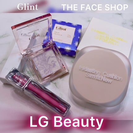 マーブルベイクドハイライター/Glint/パウダーハイライトを使ったクチコミ(1枚目)