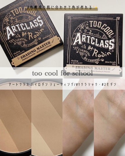 アートクラスバイロダン シェーディング/too cool for school/シェーディングを使ったクチコミ(1枚目)