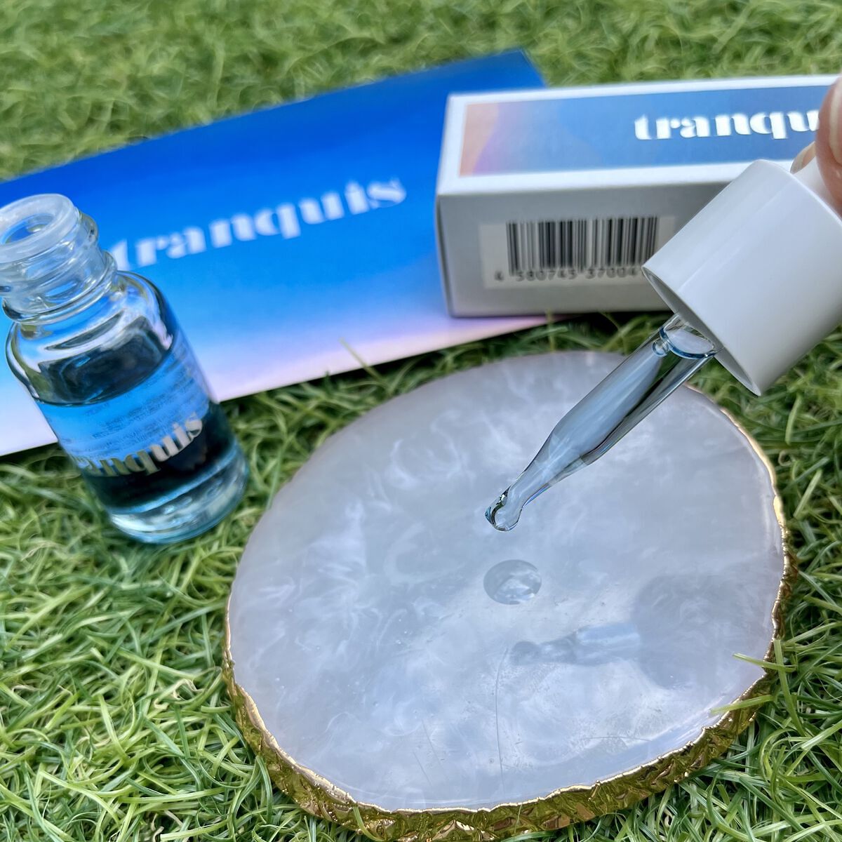 ブルーアワー フェイスオイル/tranquis/フェイスオイルを使ったクチコミ（2枚目）