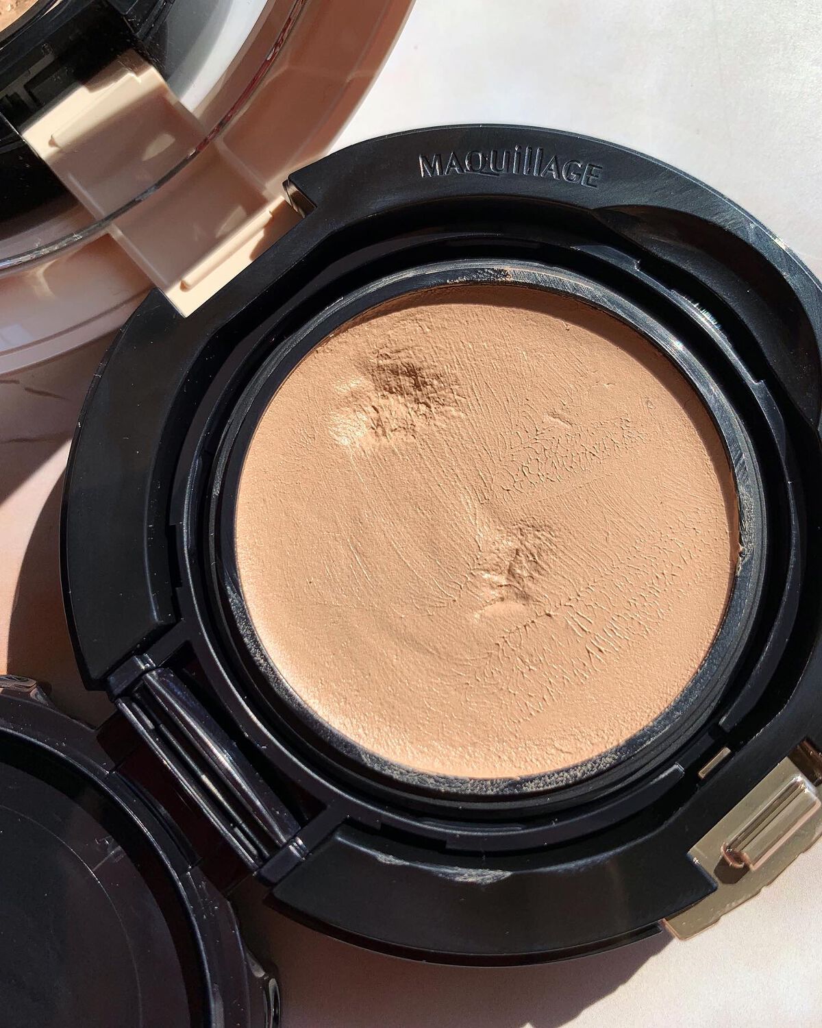 ドラマティッククッションジェリー/マキアージュ/クッションファンデーションを使ったクチコミ（3枚目）