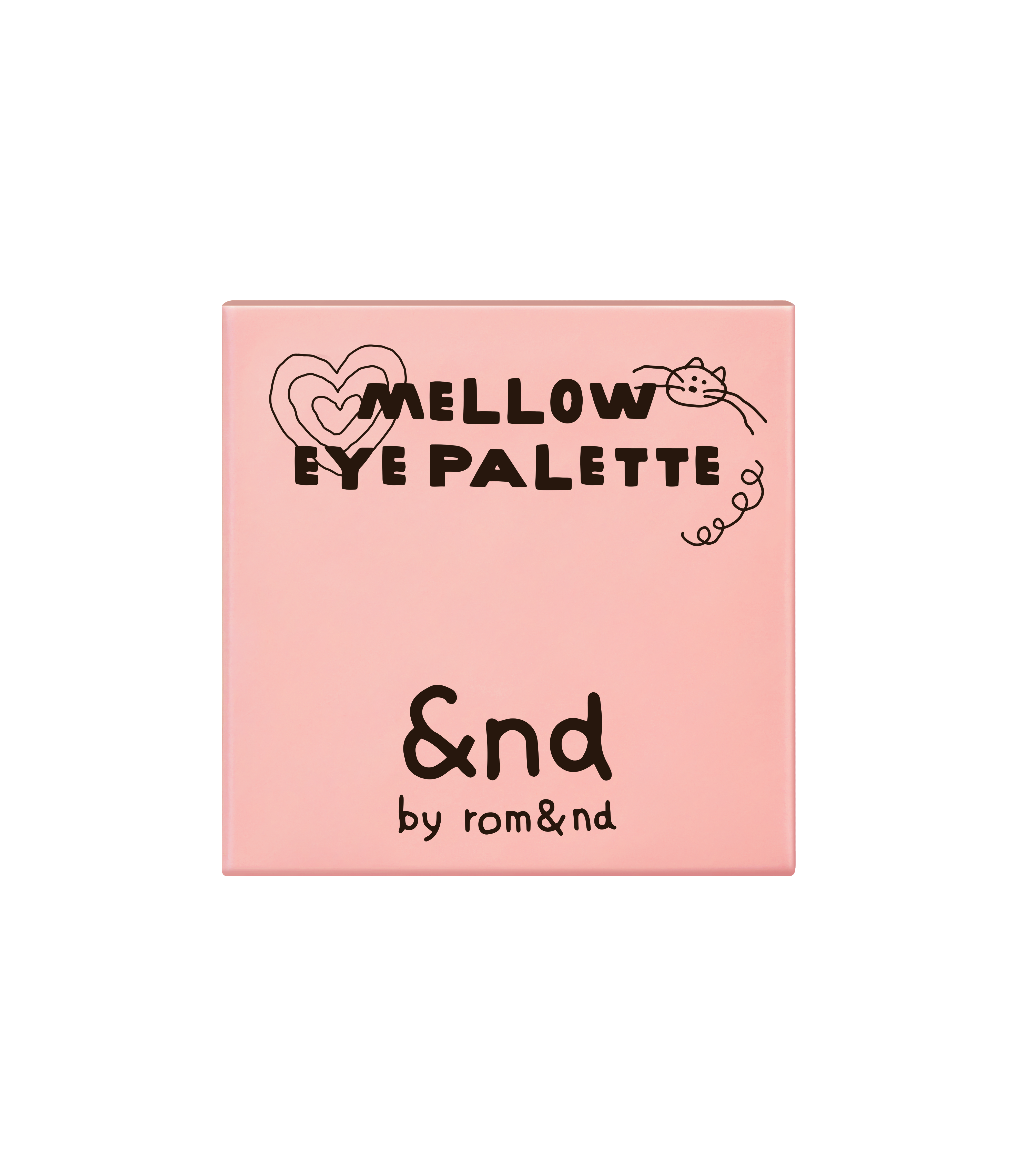 アンドバイロムアンド　メロウアイパレット INAP02 ブラウンスクエア