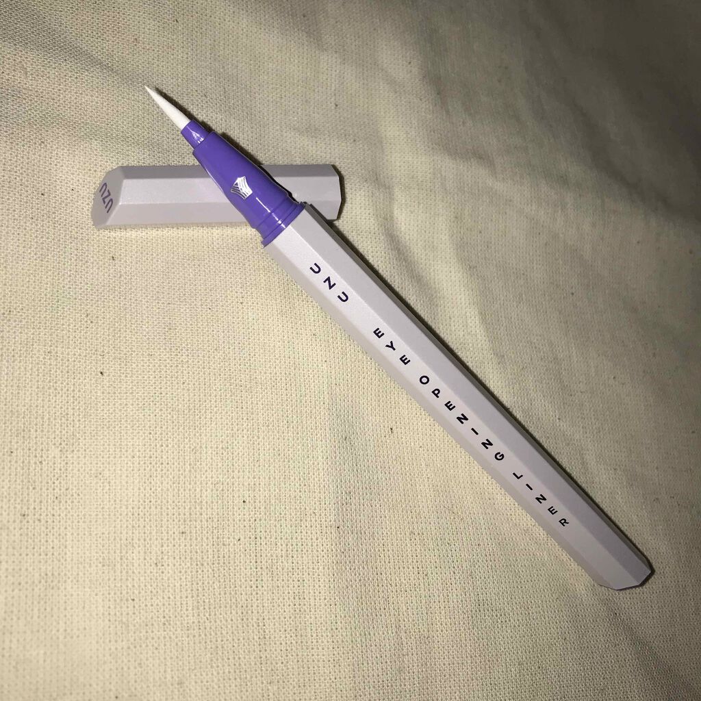 EYE OPENING LINER/UZU BY FLOWFUSHI/リキッドアイライナーを使ったクチコミ(2枚目)