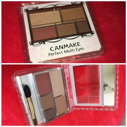 パーフェクトマルチアイズ/キャンメイク/アイシャドウパレットを使ったクチコミ(1枚目)