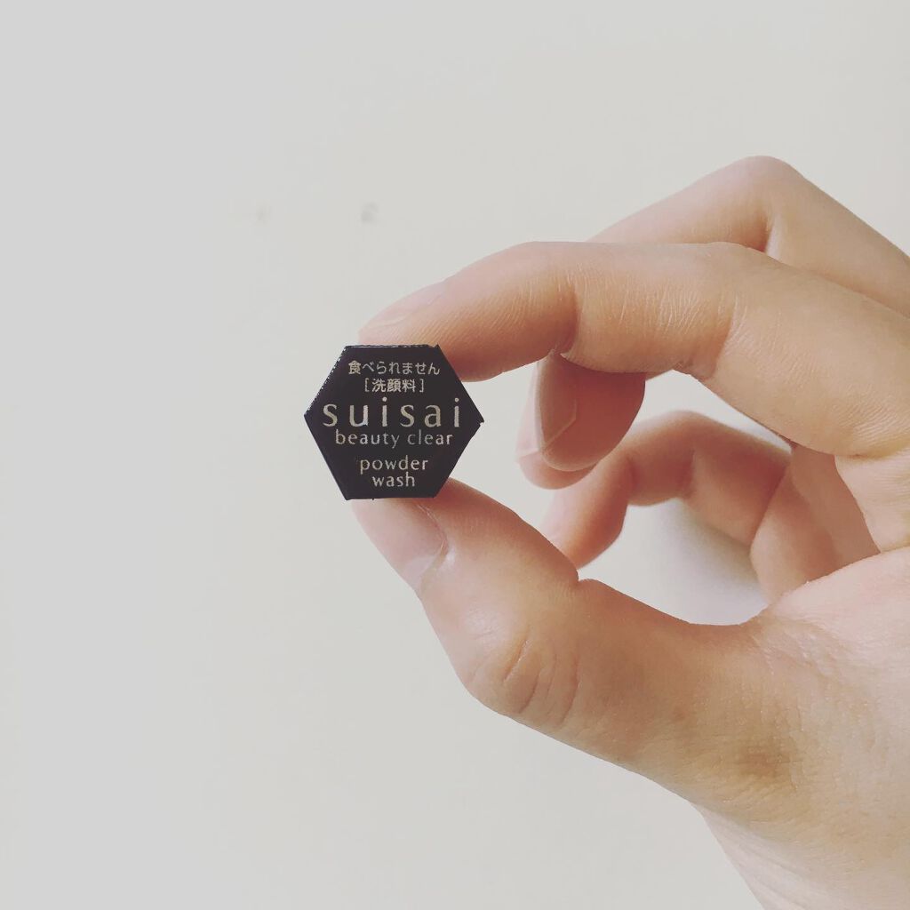 スイサイ ビューティクリア ブラック パウダーウォッシュ/suisai/洗顔パウダーを使ったクチコミ（3枚目）