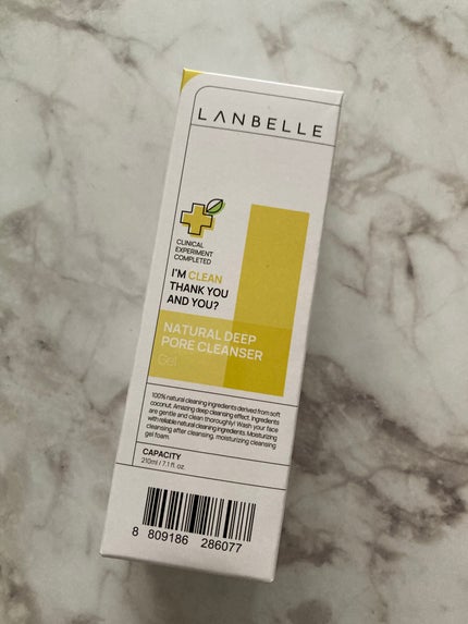 ナチュラルディープポアクレンザー/LANBELLE/その他洗顔料を使ったクチコミ(2枚目)