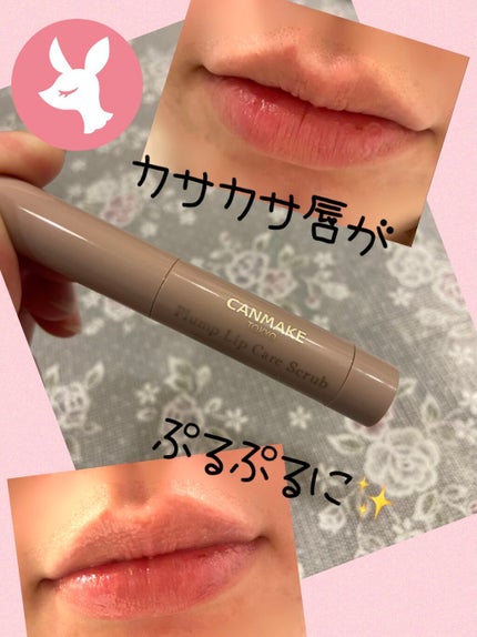 プランプリップケアスクラブ/キャンメイク/リップスクラブを使ったクチコミ(1枚目)