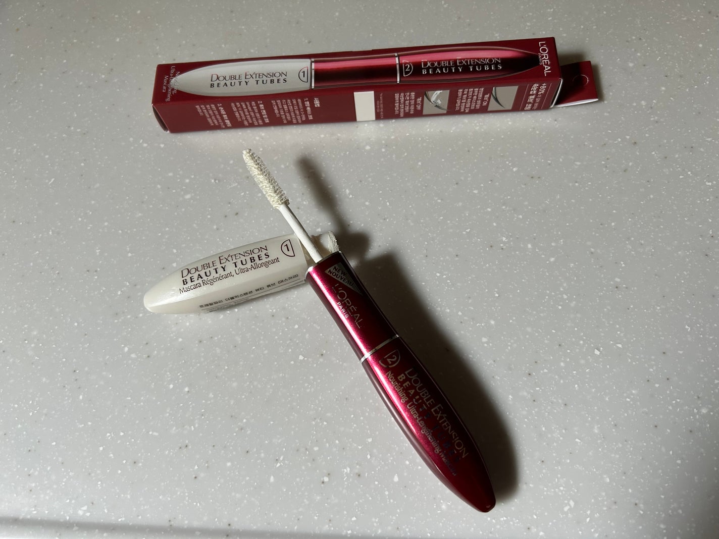 ダブルエクステンション ビューティ チューブ/ロレアル パリ/マスカラ下地を使ったクチコミ(2枚目)