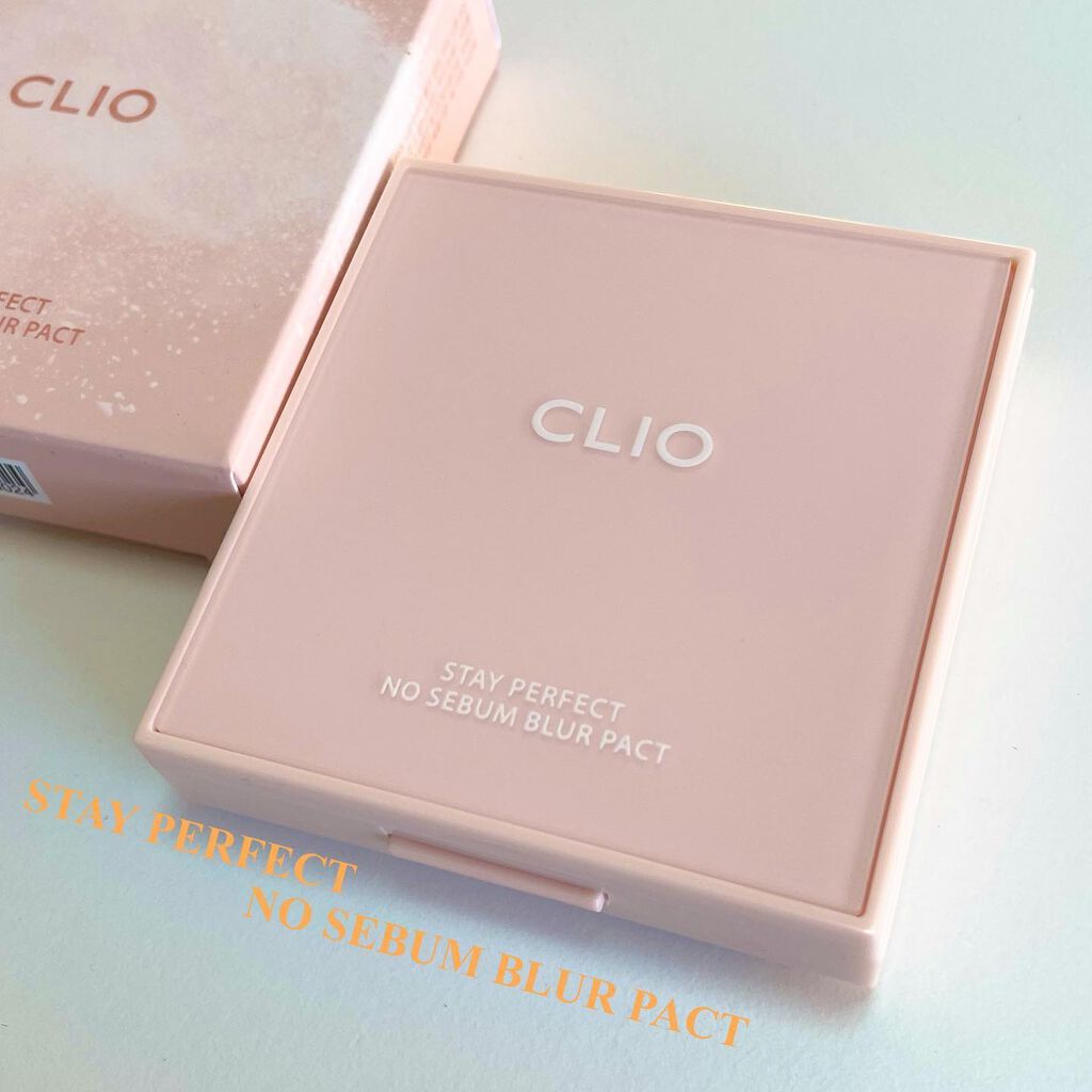 ステイ パーフェクト ノー シーバム ブラー パクト/CLIO/プレストパウダーを使ったクチコミ（1枚目）