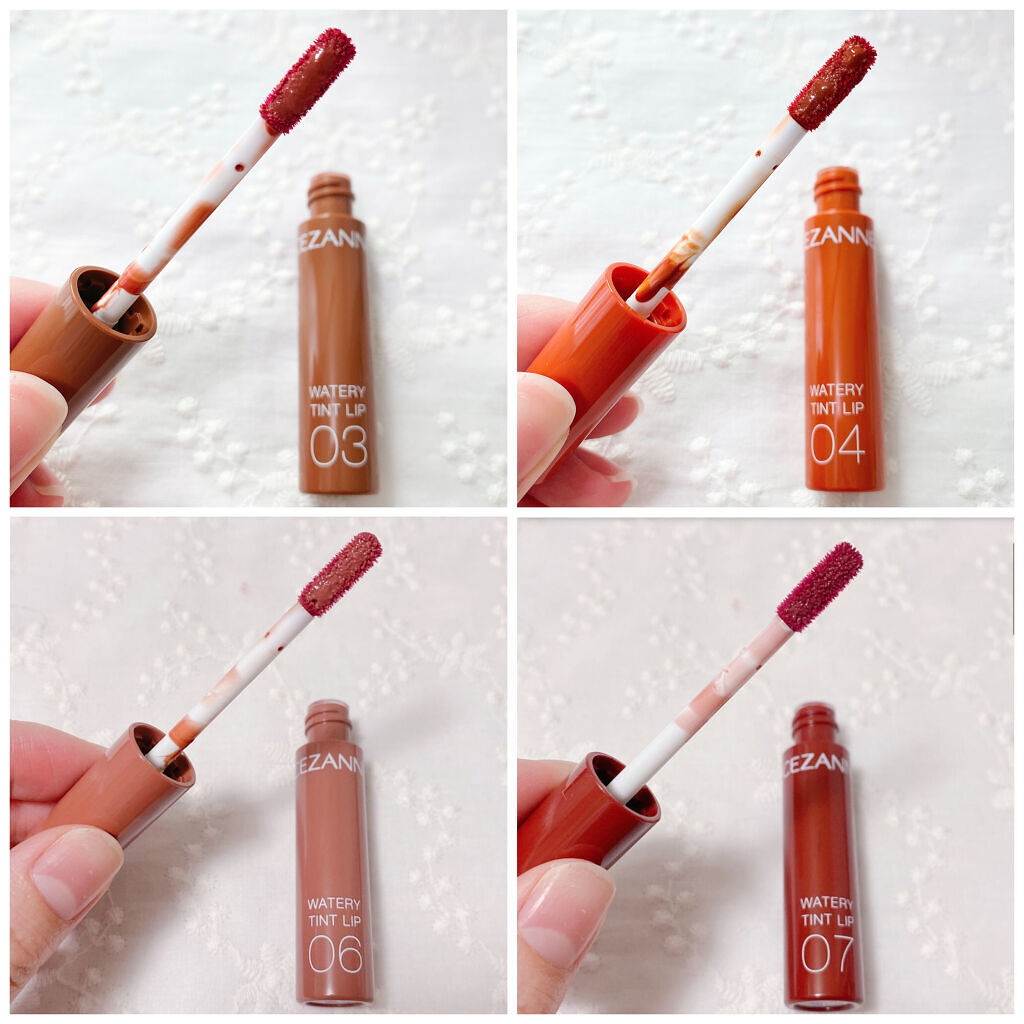 ウォータリーティントリップ/CEZANNE/リップティントを使ったクチコミ（3枚目）