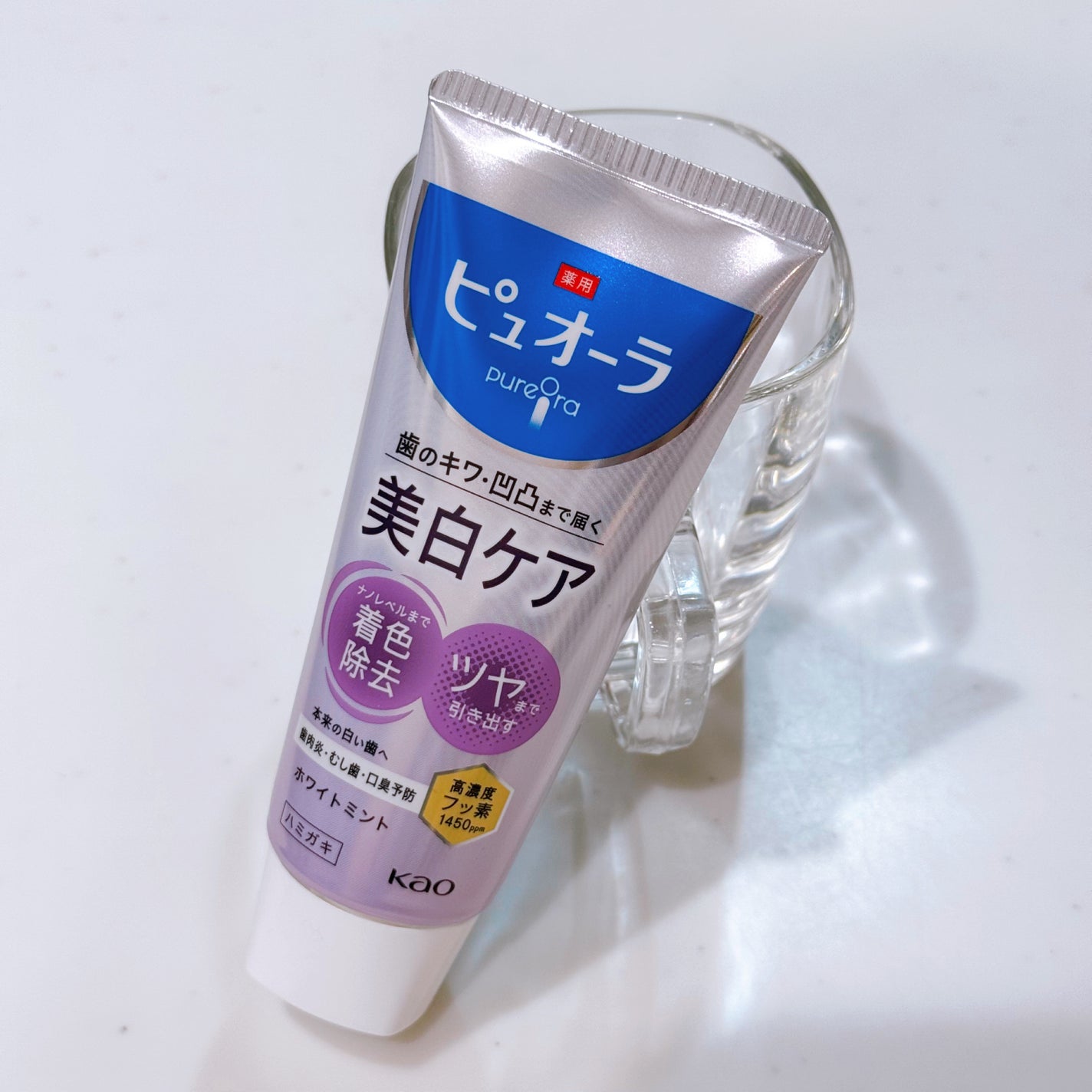 薬用ピュオーラ 美白ケア ハミガキ/ピュオーラ/歯磨き粉を使ったクチコミ(2枚目)