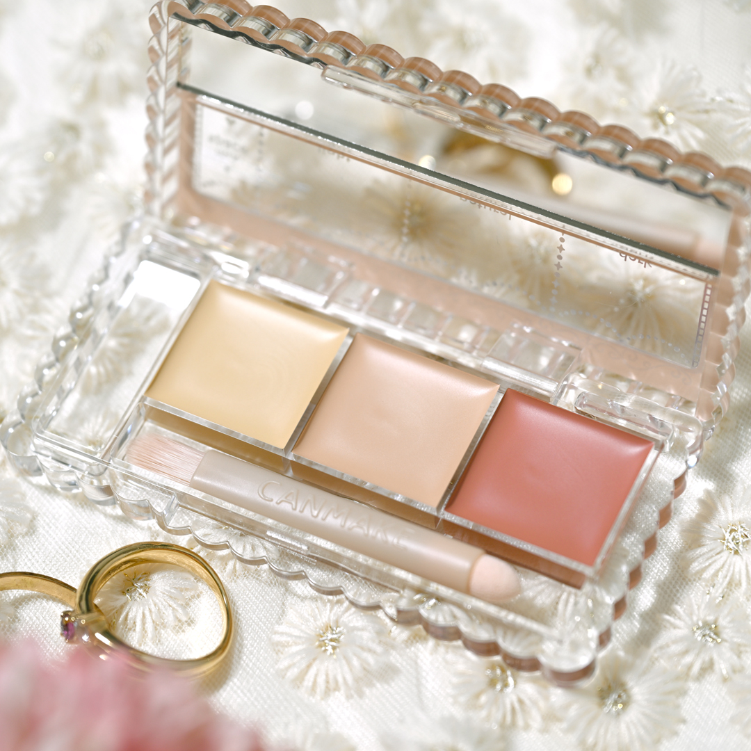 カラーミキシングコンシーラー/キャンメイク/パレットコンシーラーを使ったクチコミ（1枚目）