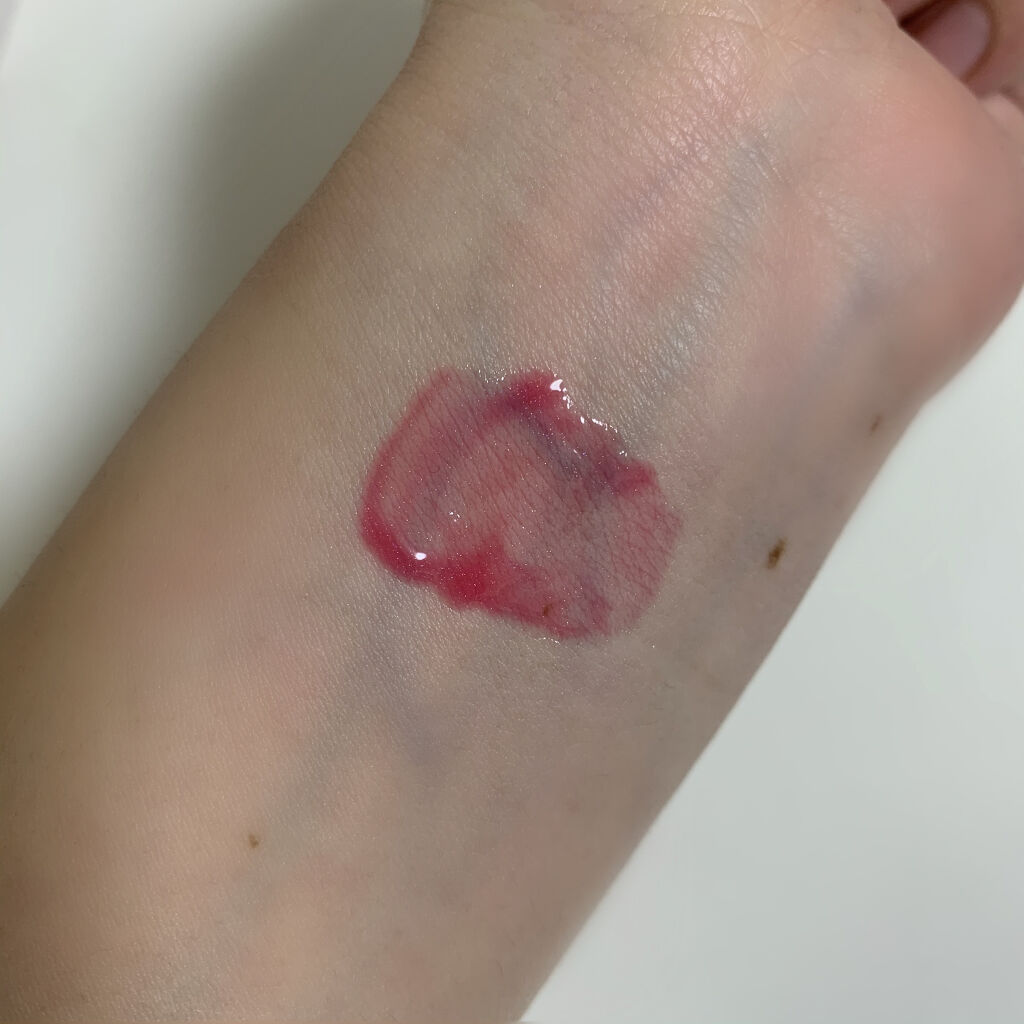 ジェルグロスリップ/CEZANNE/リップグロスを使ったクチコミ（3枚目）