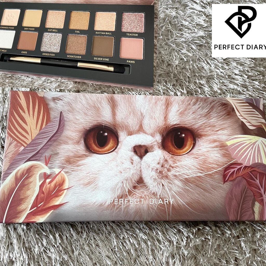 エクスプローラ12色 動物アイシャドウパレット/PERFECT DIARY/アイシャドウパレットを使ったクチコミ（1枚目）