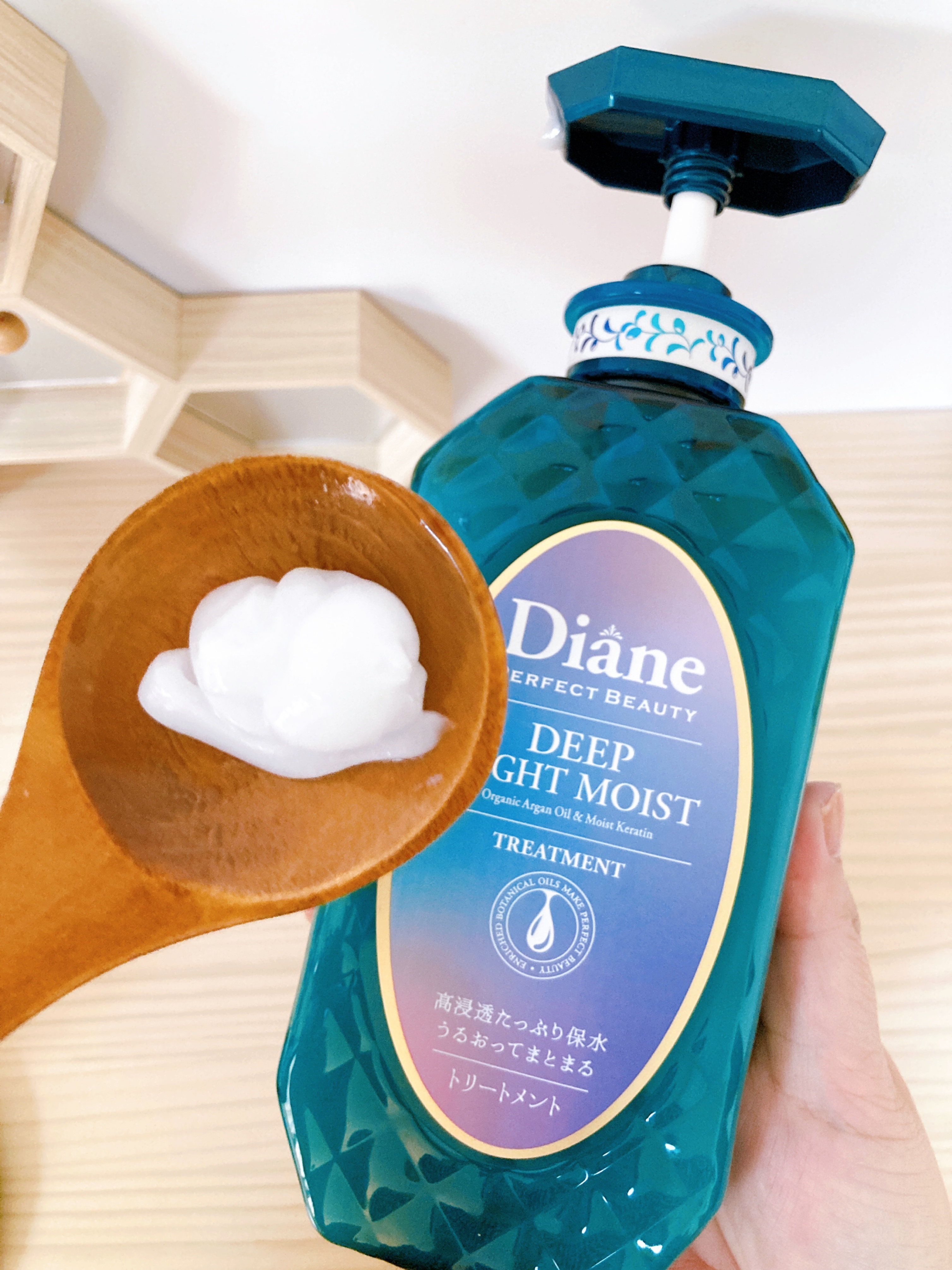 パーフェクトビューティー ディープナイトモイスト シャンプー＆トリートメント/ダイアン/市販シャンプーを使ったクチコミ（3枚目）