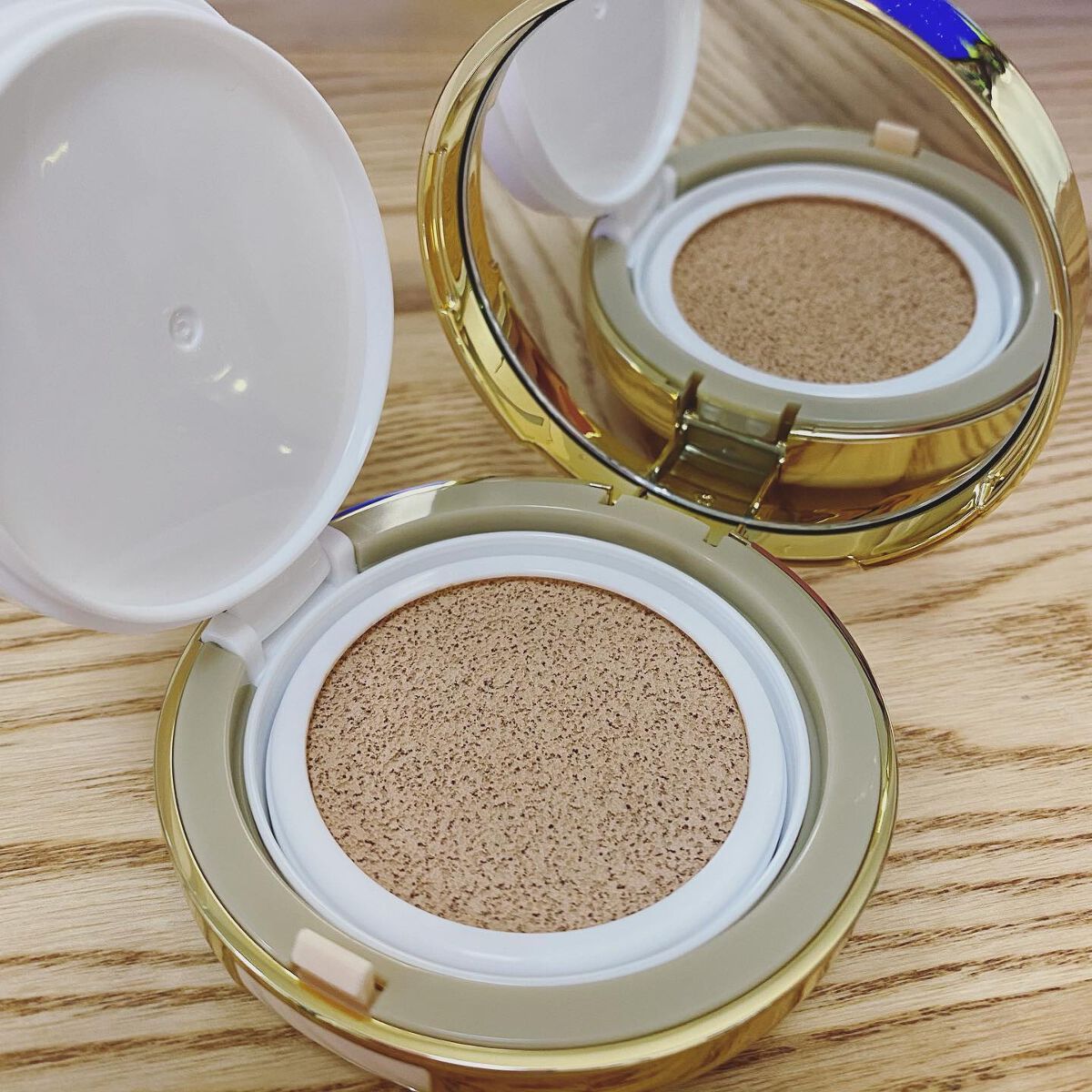 プラセンティストクッションファンデーション/ステファニー/クッションファンデーションを使ったクチコミ(4枚目)