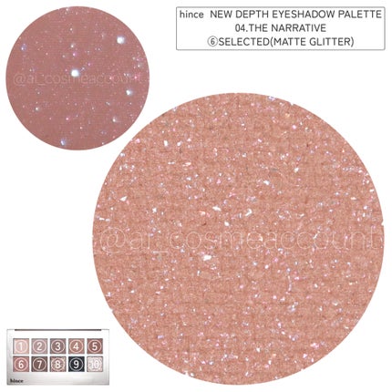 ニューデップスアイシャドウパレット/hince/アイシャドウパレットを使ったクチコミ(5枚目)