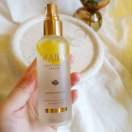 ダルバ ホワイトトリュフファーストスプレーセラム/ダルバ/ミスト状化粧水を使ったクチコミ(1枚目)