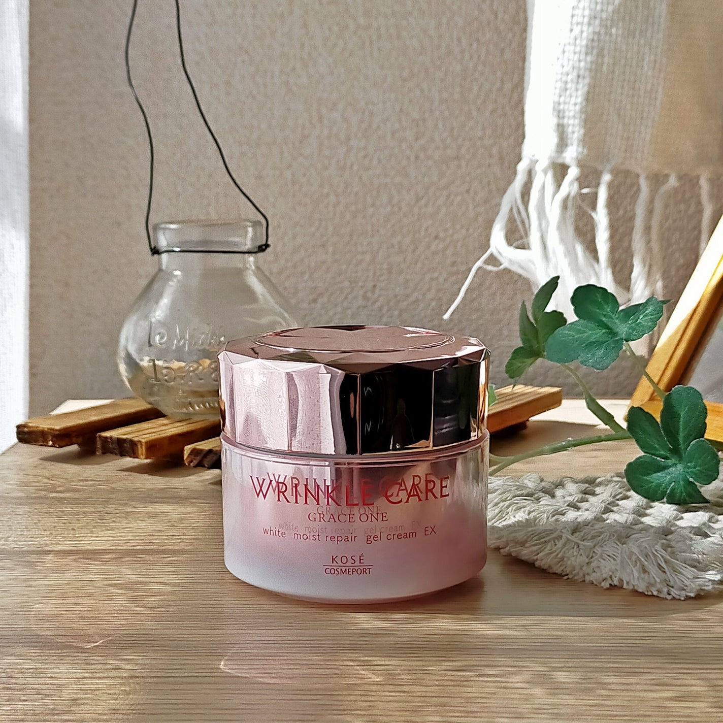 グレイス ワン リンクルケア ホワイト モイストリペア ジェルクリーム EX/グレイスワン/オールインワン化粧品を使ったクチコミ(4枚目)