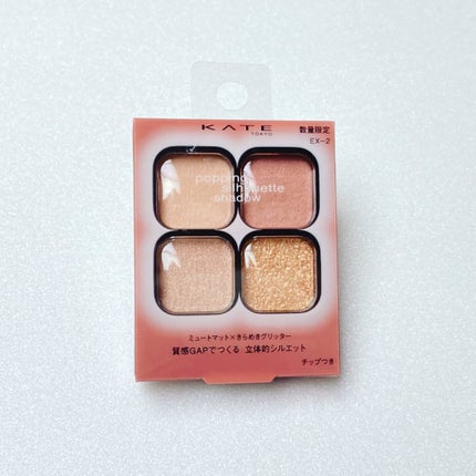 ケイト ポッピングシルエットシャドウ/KATE/アイシャドウパレットを使ったクチコミ(1枚目)