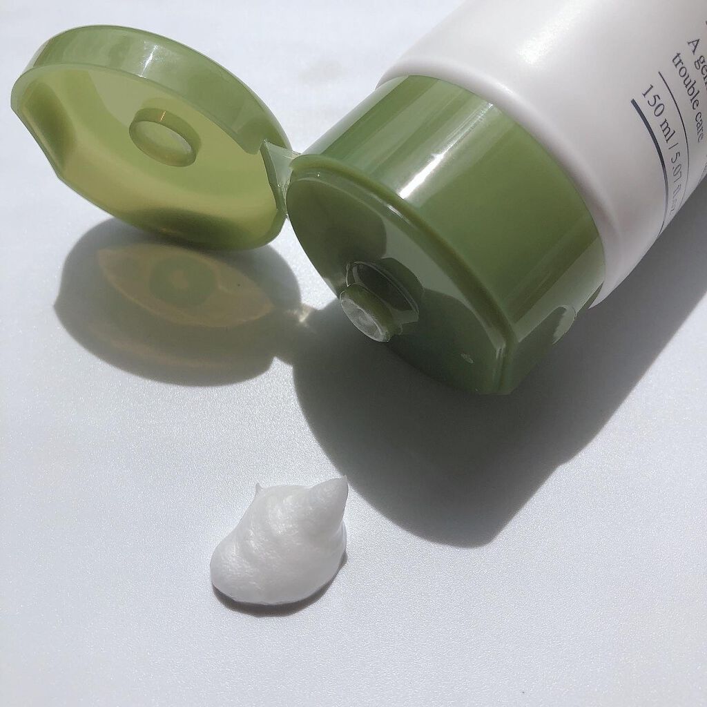 ドクダミティーツリー毛穴クレンジングフォーム/MARY&MAY/クレンジングクリームを使ったクチコミ(2枚目)