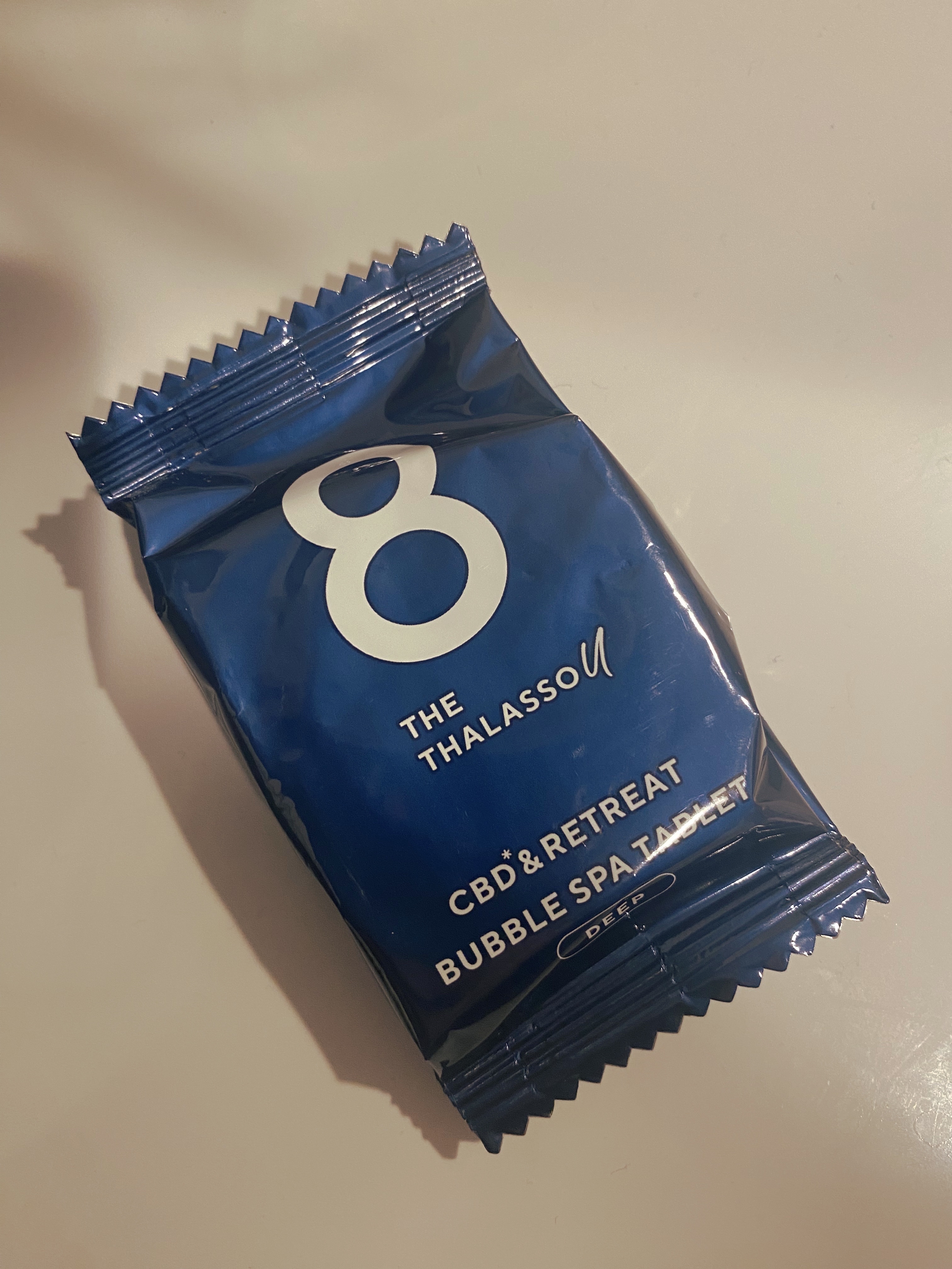 エイトザタラソ ユー CBD＆リトリート バブルスパ タブレット入浴料 ディープ 40g×6錠/エイトザタラソ/炭酸系入浴剤を使ったクチコミ（3枚目）