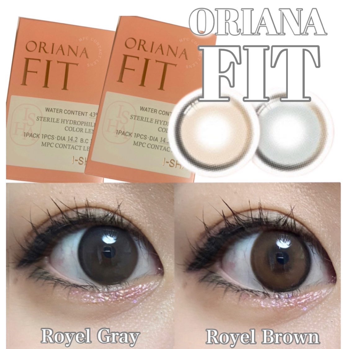 i-sha/蜜のレンズ/カラーコンタクトレンズを使ったクチコミ（2枚目）