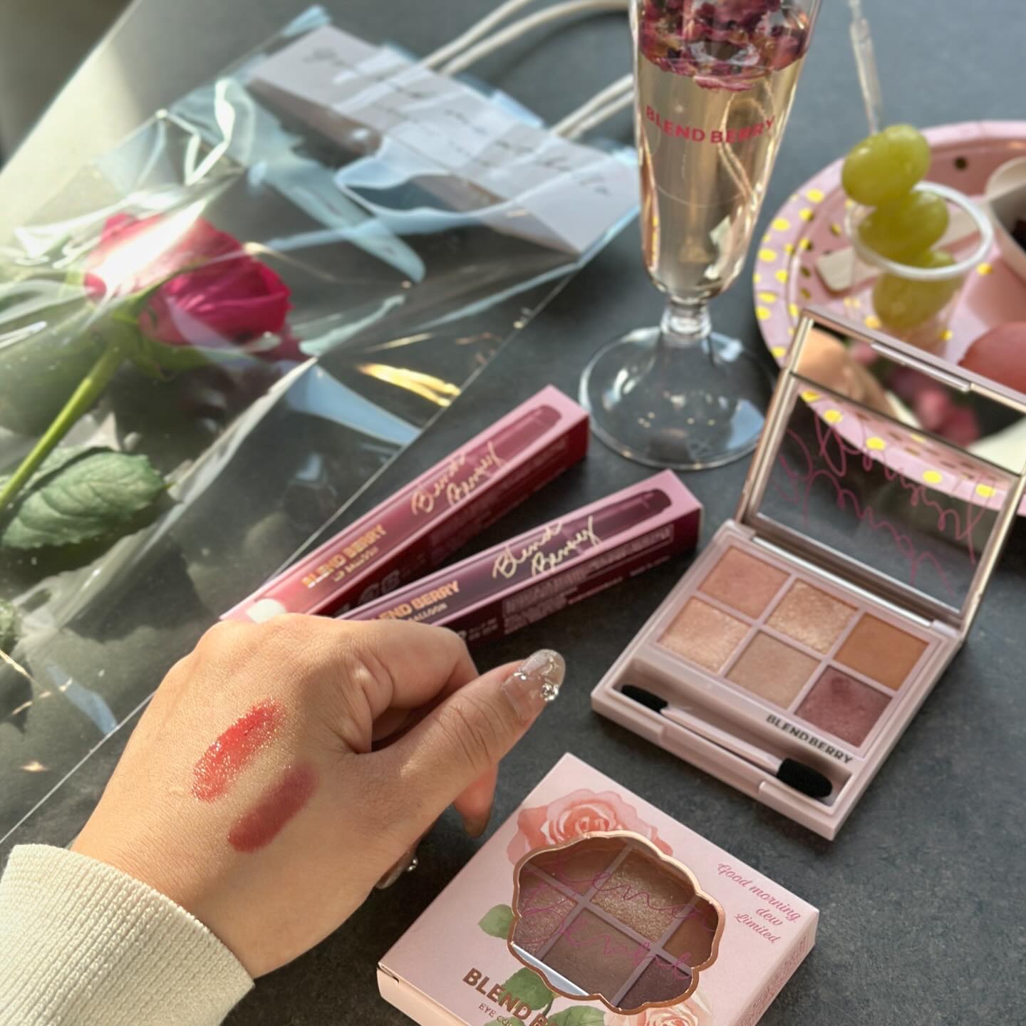オーラクリエイション/BLEND BERRY/アイシャドウパレットを使ったクチコミ（1枚目）