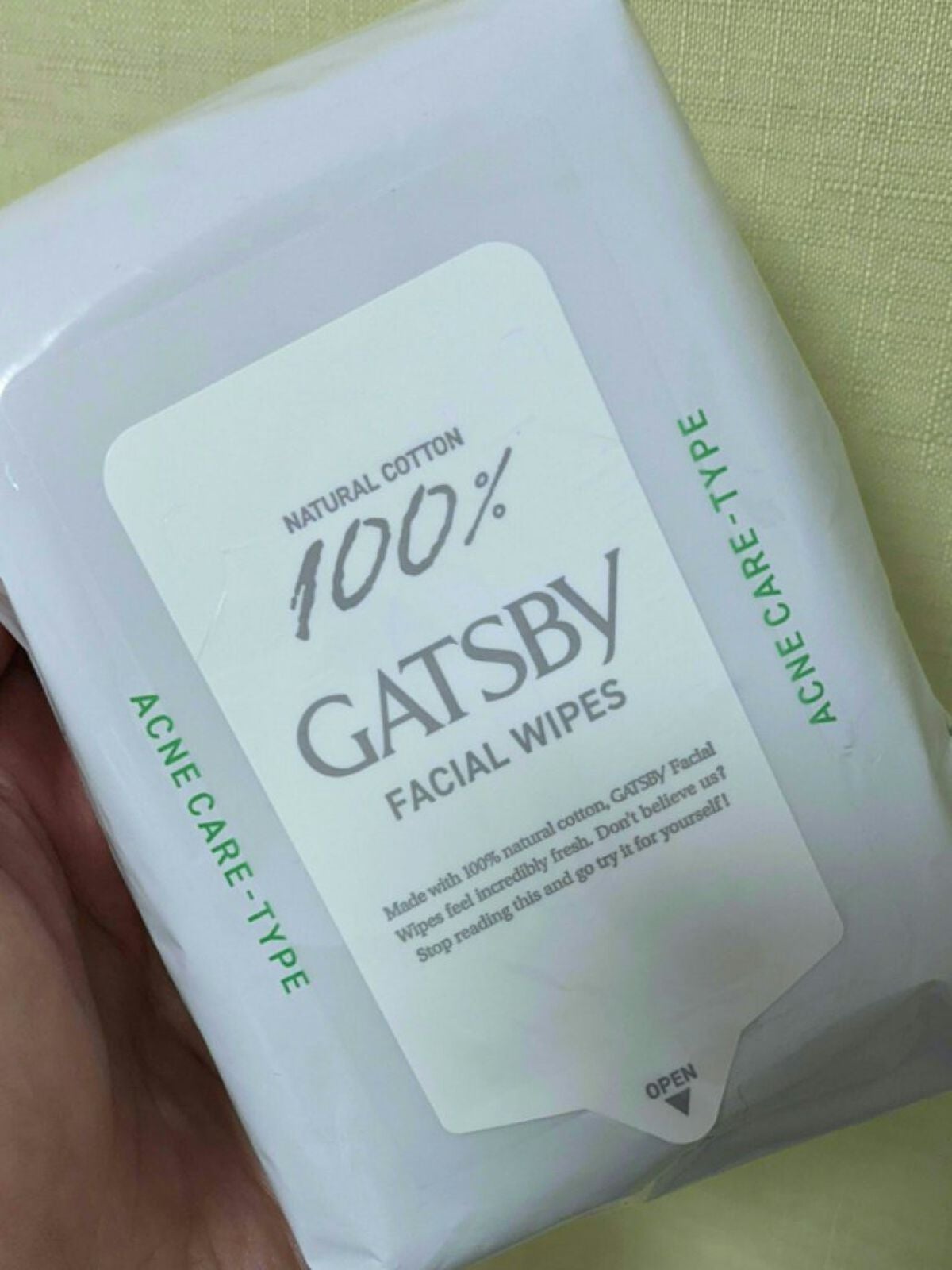 フェイシャルペーパー 薬用アクネケアタイプ ギャツビー