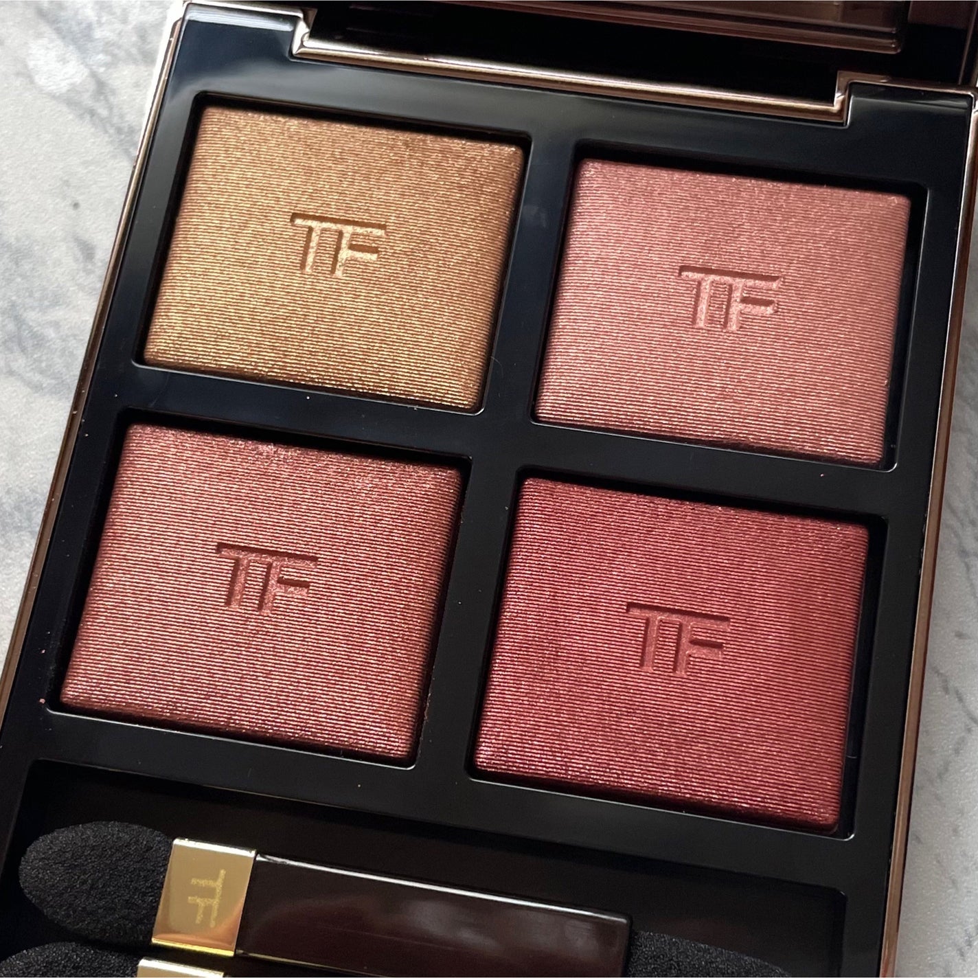 アイ カラー クォード/TOM FORD BEAUTY/アイシャドウパレットを使ったクチコミ(2枚目)