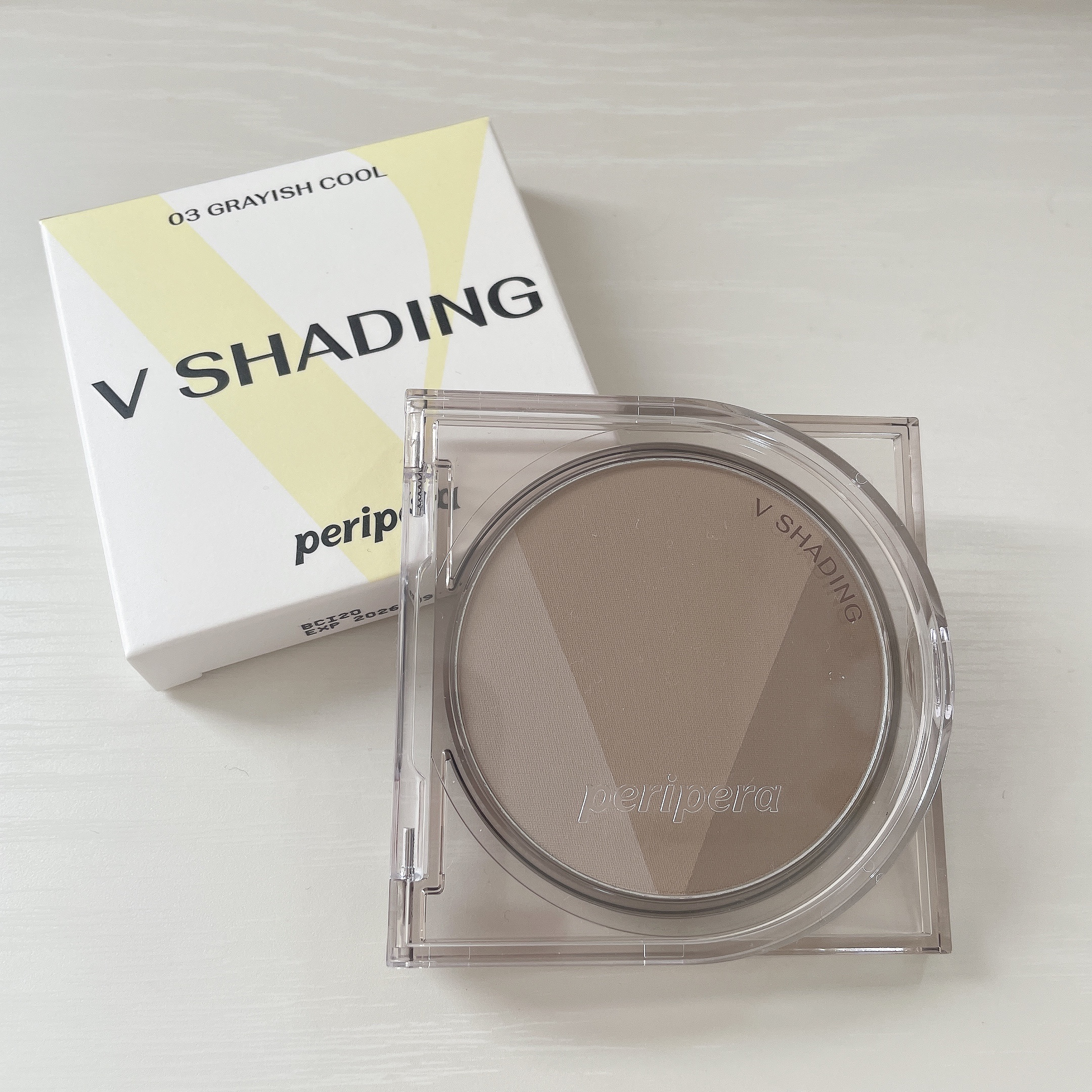 インクブイシェーディング 03 HAZLE GRAY/PERIPERA/シェーディングを使ったクチコミ（1枚目）