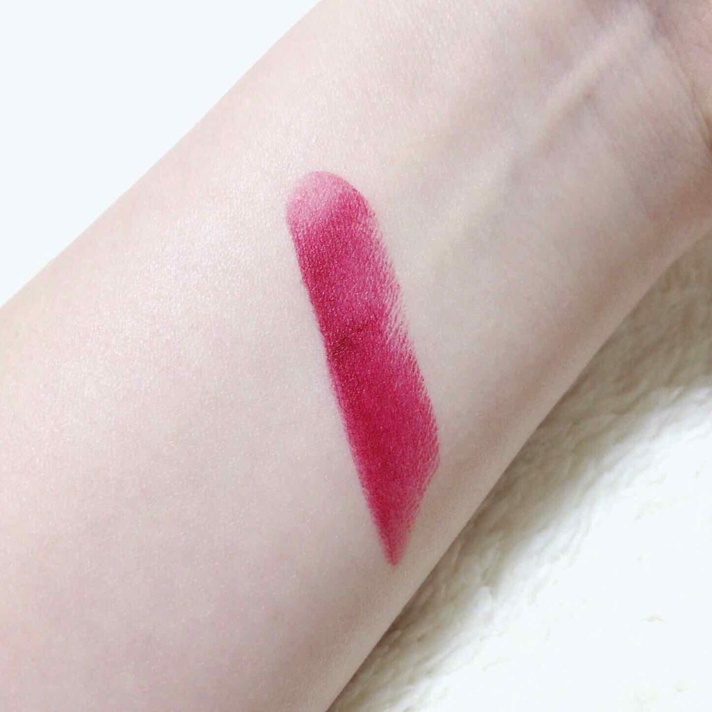 ルージュ アンリミテッド マット/shu uemura/口紅を使ったクチコミ(2枚目)