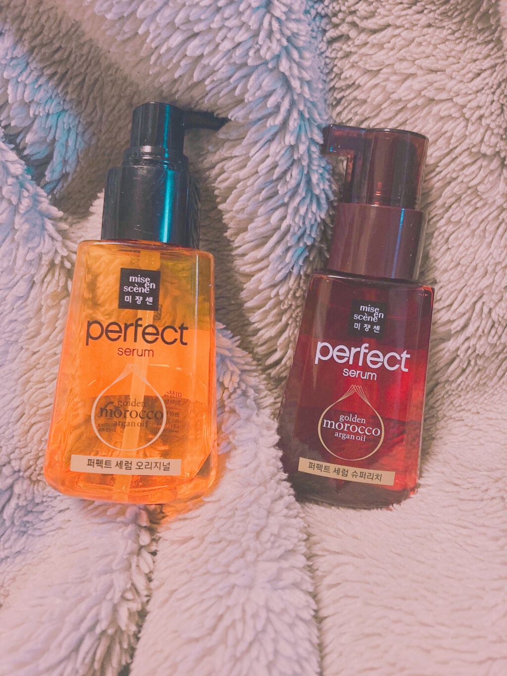 パーフェクト セラム オリジナル/miseenscene/ヘアオイルを使ったクチコミ(1枚目)