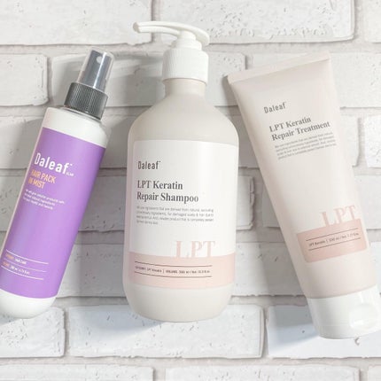 LPTケラチンリペアトリートメント/Daleaf/洗い流すヘアトリートメントを使ったクチコミ(2枚目)