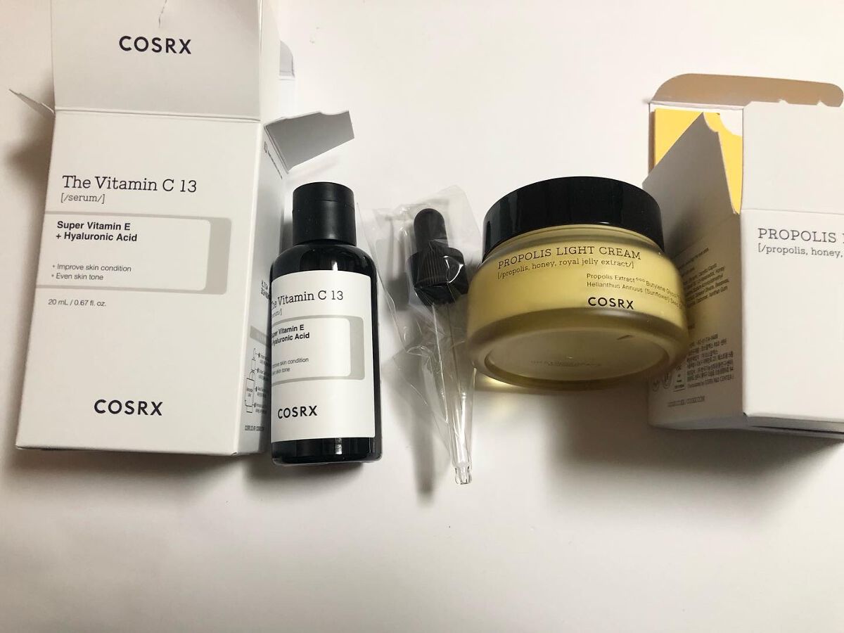 フルフィットプロポリスライトクリーム/COSRX/フェイスクリームを使ったクチコミ（1枚目）