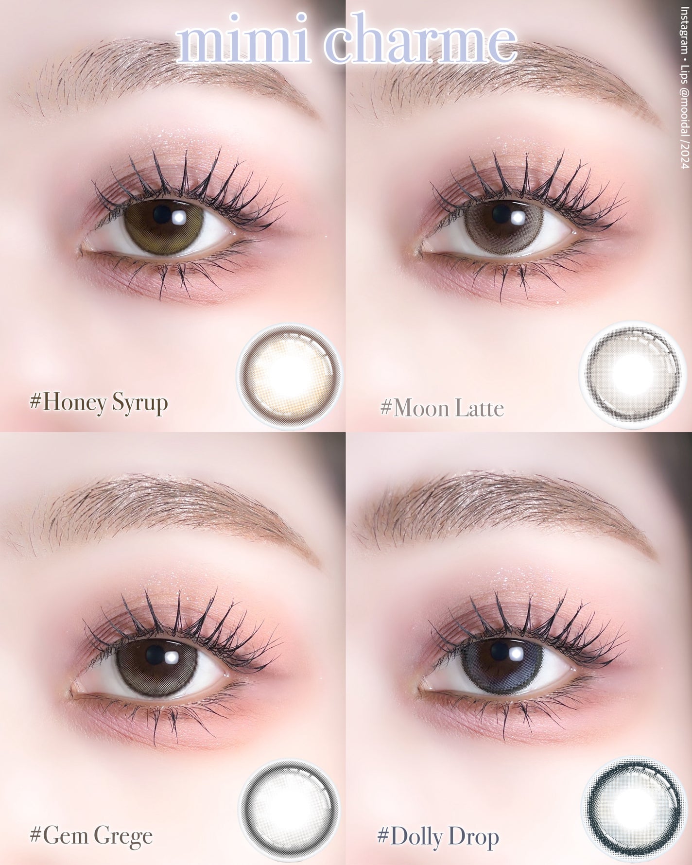 mimi charme 1day/mimi charme/ワンデー(1DAY)カラコンを使ったクチコミ(1枚目)