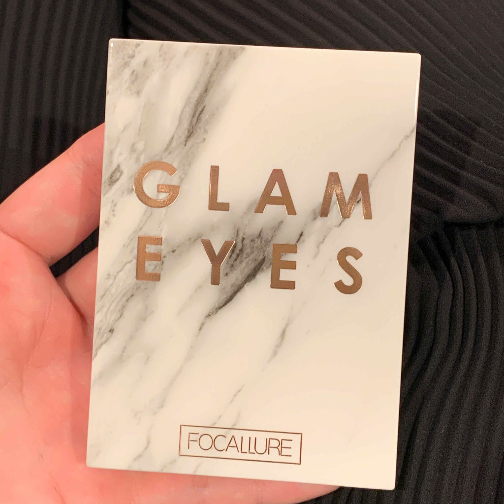 GLAM EYES 4 Pan eyeshadow Palette/FOCALLURE/アイシャドウパレットを使ったクチコミ（3枚目）