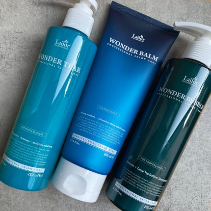 WONDER BALM/La'dor/洗い流すヘアトリートメントを使ったクチコミ(1枚目)