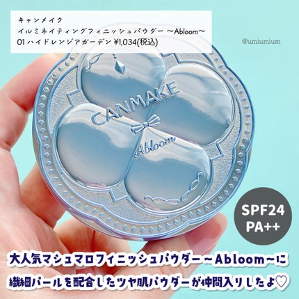 マシュマロフィニッシュパウダー ~Abloom~/キャンメイク/プレストパウダーを使ったクチコミ(2枚目)