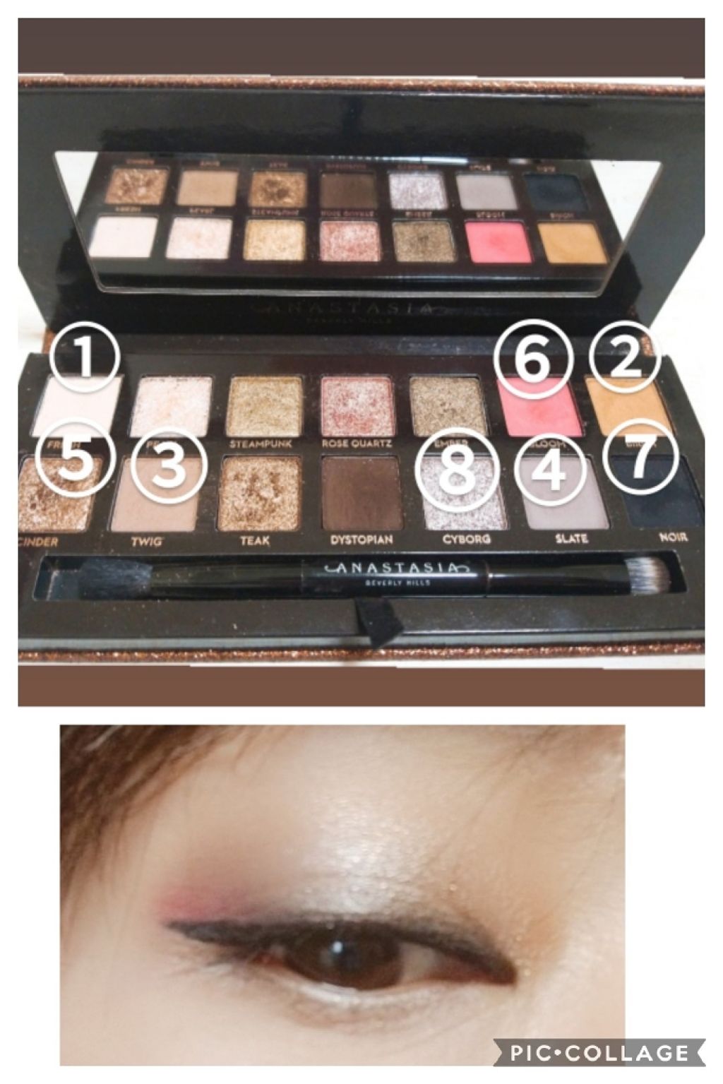 アナスタシア  Sultry パレット/アナスタシア ビバリーヒルズ/アイシャドウパレットを使ったクチコミ（2枚目）