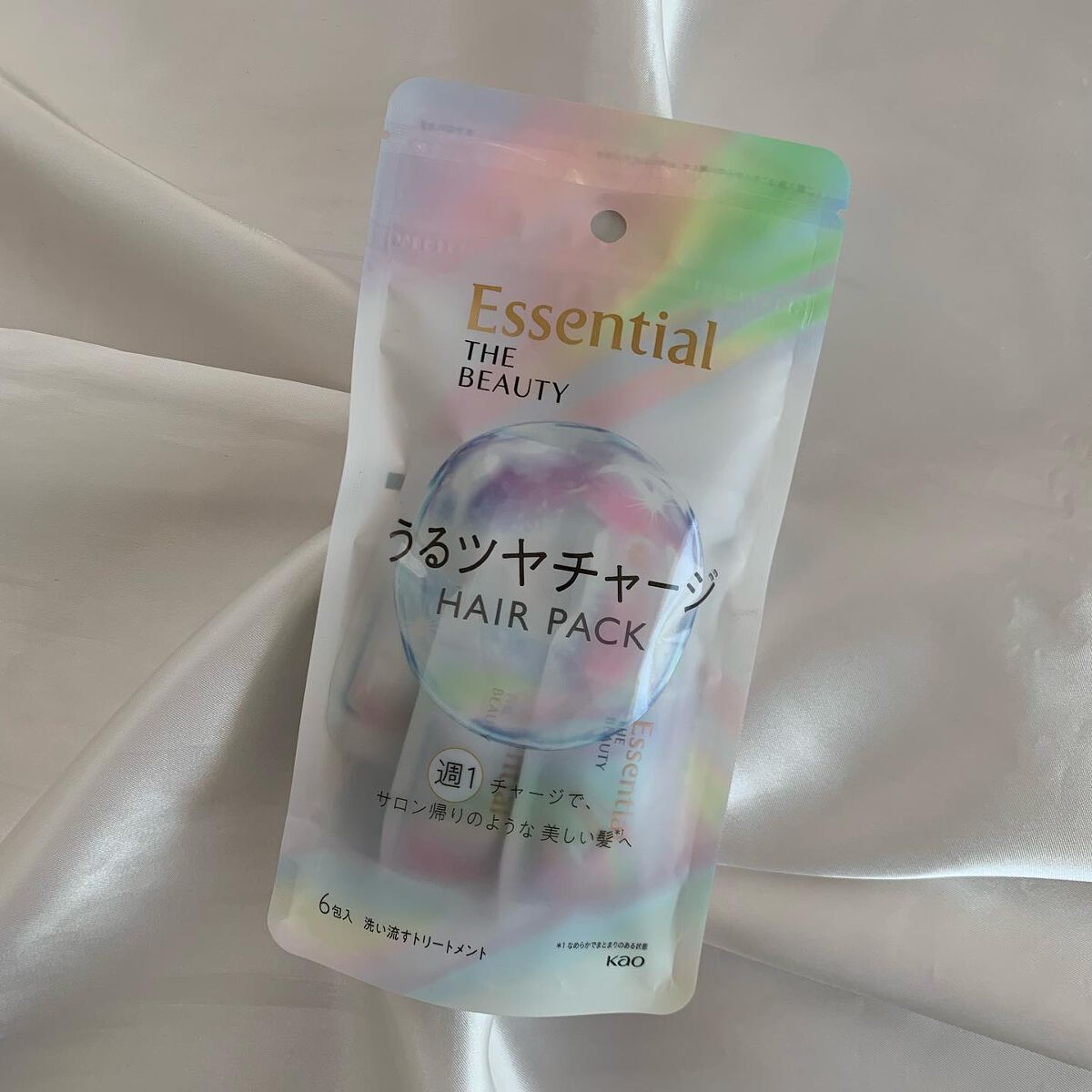 ザビューティ うるツヤチャージヘアパック/エッセンシャル/ヘアマスク・ヘアパックを使ったクチコミ（1枚目）