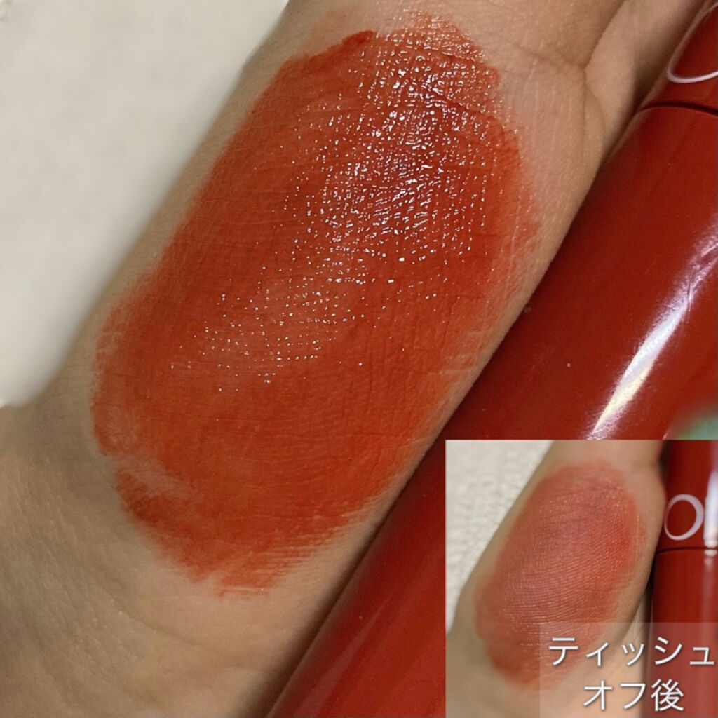 ルージュ ピュールクチュール ヴェルニ ヴィニルクリーム/YVES SAINT LAURENT BEAUTE/口紅を使ったクチコミ（3枚目）