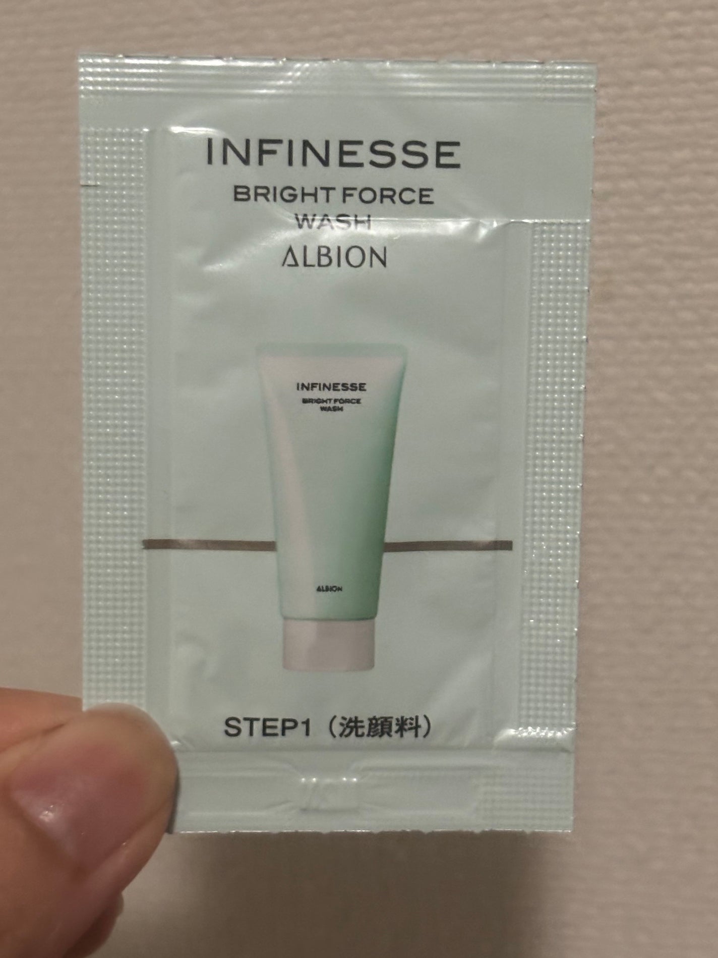 アンフィネス ブライトフォース ウォッシュ/ALBION/洗顔フォームを使ったクチコミ(1枚目)