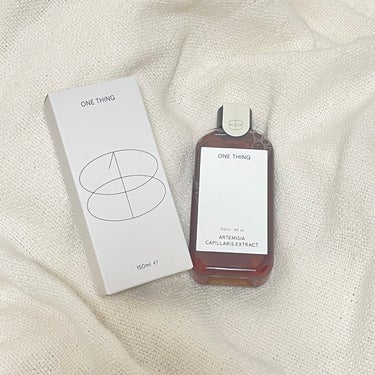 カワラヨモギ化粧水 150ml/ONE THING/化粧水を使ったクチコミ（1枚目）