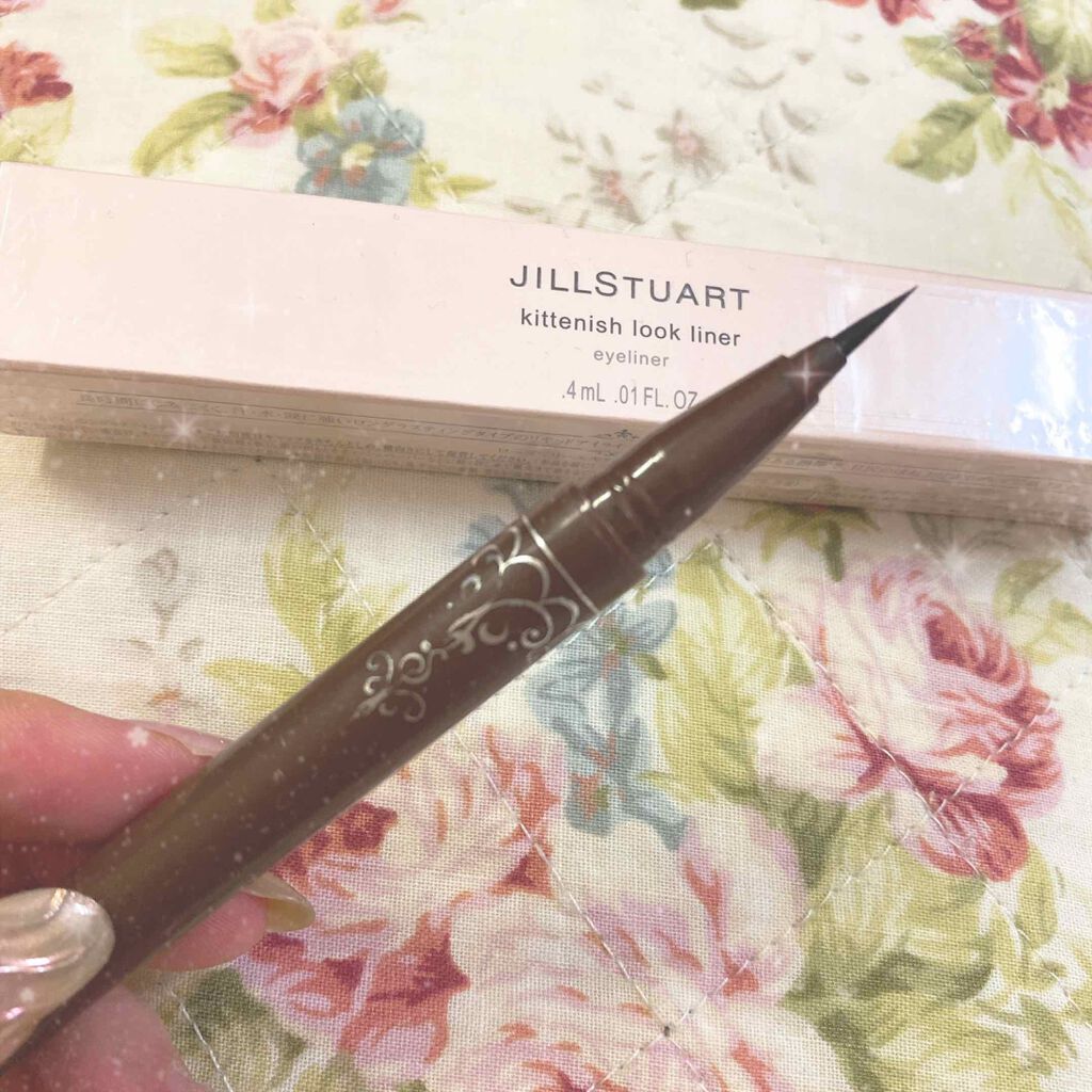 キトゥンアイズ ライナー/JILL STUART/リキッドアイライナーを使ったクチコミ（2枚目）